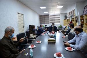 گزارش تصویری  بازدید مدیر کل روابط عمومی وزارت ورزش و جوانان از فدراسیون هندبال 