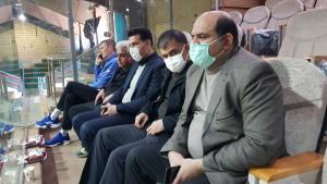 پاکدل تماشاگر ویژه روز دوم مسابقات جوانان باشگاها و دسته جات آزاد کشور در قم